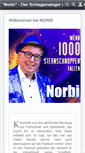 Mobile Screenshot of norbi-schlager.de